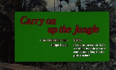 Carry On Up The Jungle Screenshot