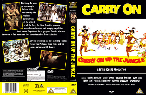 DVD Cover for Carry On Up The Jungle