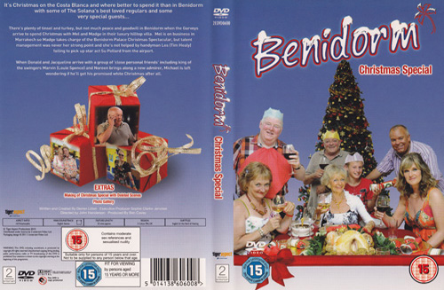 DVD Cover for Benidorm Christmas Special