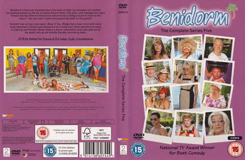 DVD Cover for Benidorm Series Five